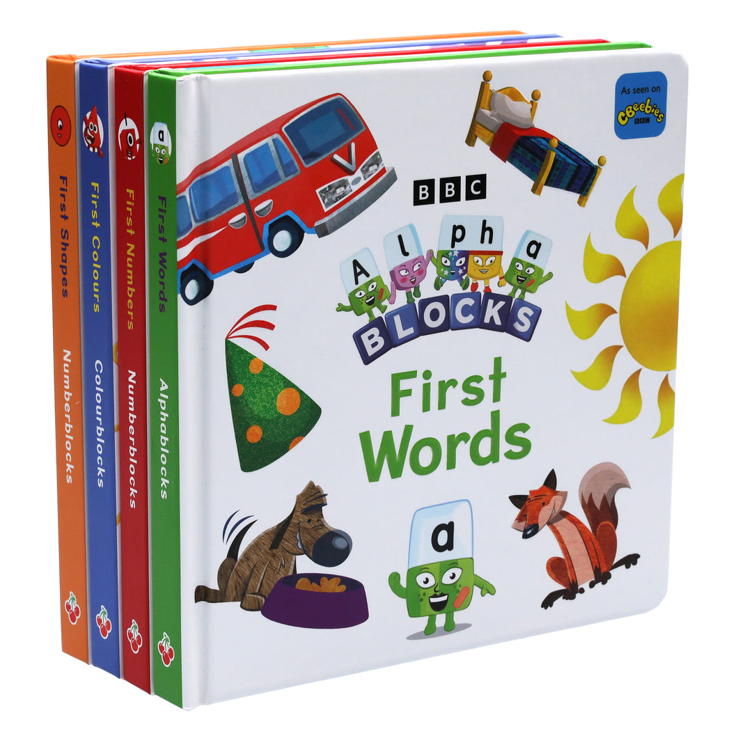 Numberblocks, Alphablocks and Colourblocks First Collection 4 Books Set - Ages 2-5 - Board Book