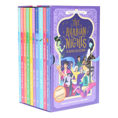 The Arabian Nights Series By Kellie Jones (Easy Classics) 10 Books Collection Box Set - Ages 7-11 - Paperback