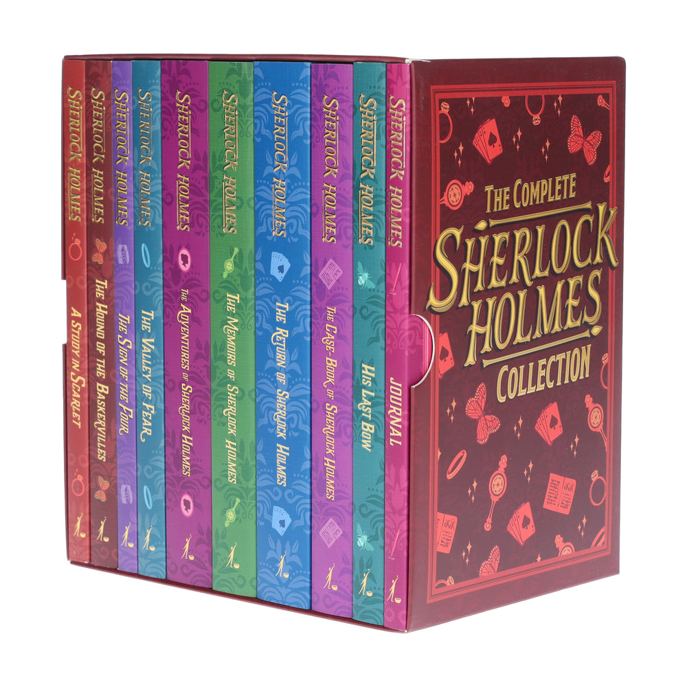 The Complete Collection of Sherlock Holmes by Arthur Conan Doyle 10 Books Box Set - Fiction - Paperback - Bangzo Books Wholesale