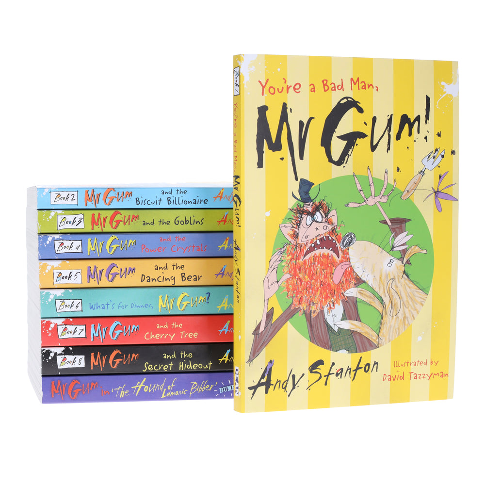 Mr Gum Humour Collection 9 Books Set By Andy Stanton - Ages 7-9 - Paperback - Bangzo Books Wholesale