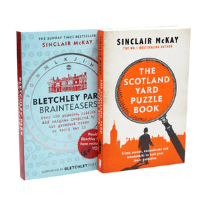 Sinclair Mckay Collection 2 Books Set (Scotland Yard Puzzle, Bletchely Park) - Fiction - Paperback