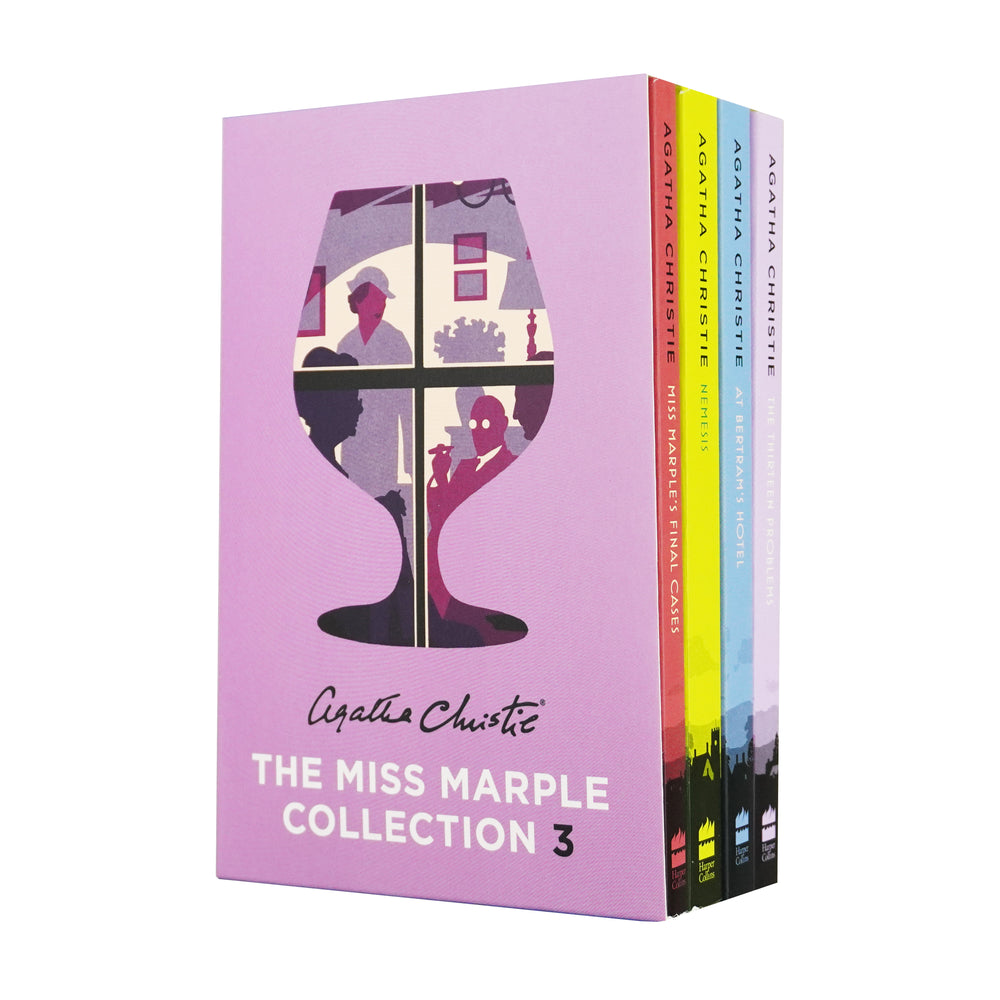 Miss Marple Collection 3 by Agatha Christie: 4 Books Box Set - Fiction - Paperback - Bangzo Books Wholesale