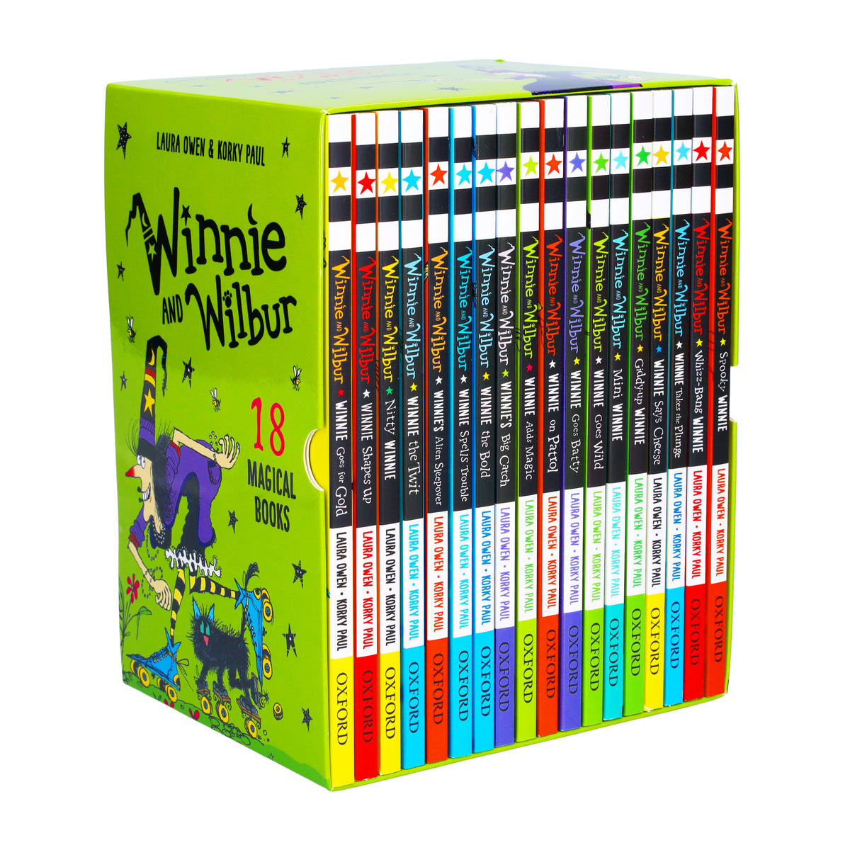 Winnie and Wilbur 18 Magical Fiction Books Children Collection Box Set ...