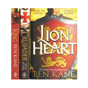 Richard the Lionheart Series By Ben Kane 3 Books Collection Set - Fiction - Paperback