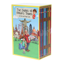 Load image into Gallery viewer, The Diaries of Robins Travels Adventures 10 Books by Angie &amp; Ken Lake - Age 6-8 - Paperback