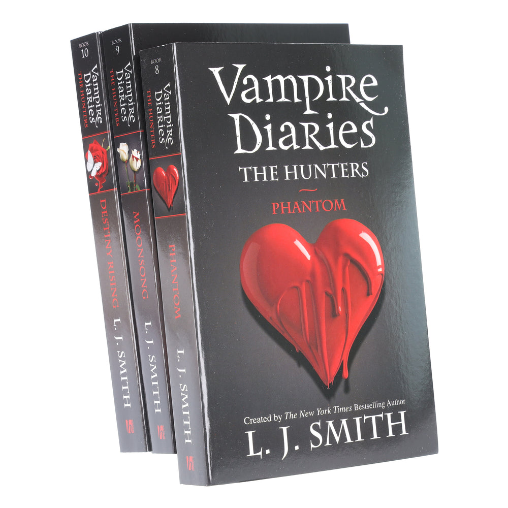 Vampire Diaries The Hunters Series-3 by L. J. Smith Book 8 to 10 Collection 3 Books Set - Ages 12-17 - Paperback - Bangzo Books Wholesale