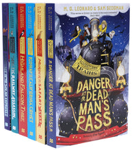 Load image into Gallery viewer, Adventures on Trains By M. G. Leonard &amp; Sam Sedgman: 6 Books Collection Set - Ages 9-11 - Paperback