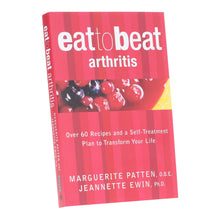 Load image into Gallery viewer, Eat to Beat Arthritis: Over 60 Recipes and a Self-Treatment Plan to Transform Your Life by Marguerite Patten &amp; Jeannette Ewin - Non Fiction - Paperback