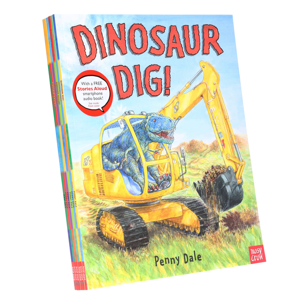 Penny Dale's Dinosaurs 6 Books Set With a Free Stories Audio Book! - Age 2-5 - Paperback - Bangzo Books Wholesale
