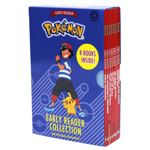 Pokemon Early Reader 8 Book Collection - Ages 7-9 - Paperback