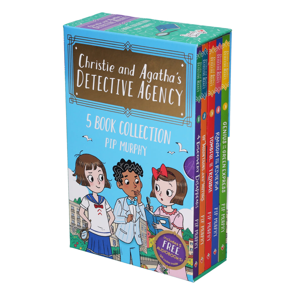 Christie and Agatha's Detective Agency By Pip Murphy 5 Books Collection Box Set - Ages 7-9 - Paperback - Bangzo Books Wholesale