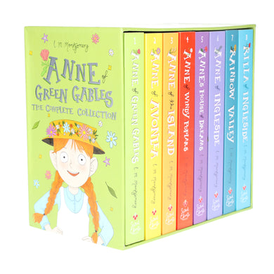 Anne of Green Gables The Complete 8 Book Collection - Ages 9-14 - Paperback - Lucy Maud Montgomery - Bangzo Books Wholesale