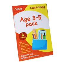 Load image into Gallery viewer, Collins Easy Learning Starter Set Ideal for home learning 6 Books Pack - Age 3-5 - Paperback