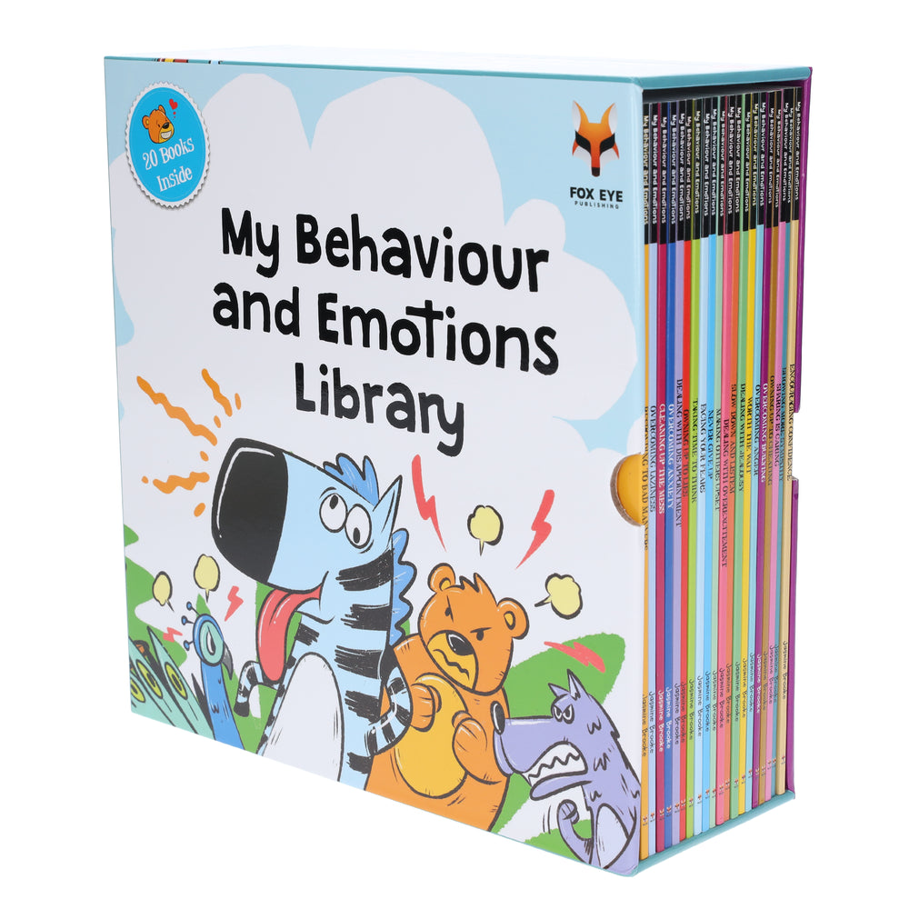 My Behaviour and Emotions Library By Jasmine Brooke 20 Books Collection Box Set - Ages 3+ - Paperback - Bangzo Books Wholesale