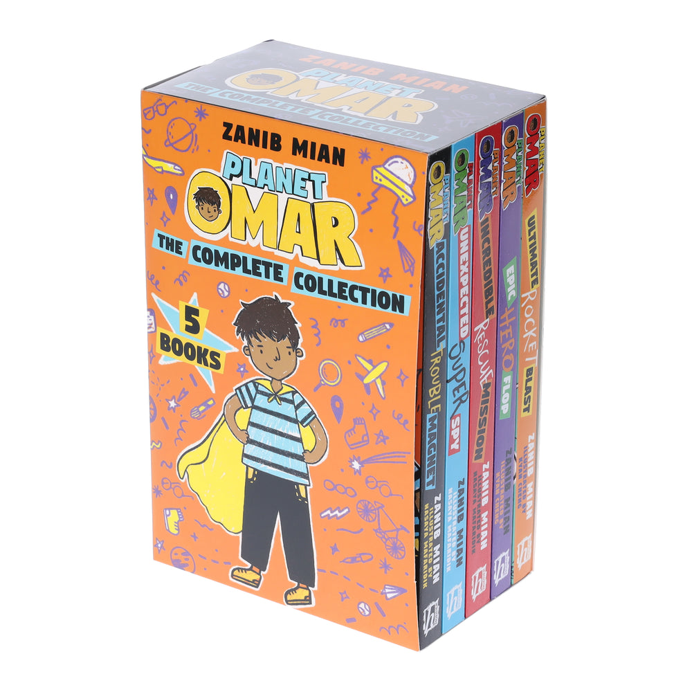 Planet Omar Series by Zanib Mian 5 Books Collection Box Set - Ages 9-11 - Paperback - Bangzo Books Wholesale