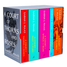 Load image into Gallery viewer, A Court of Thorns and Roses Series by Sarah J. Maas: 5 Books Collection Box Set - Fiction - Paperback