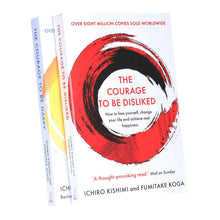 Load image into Gallery viewer, Courage To Be Disliked &amp; The Courage to be Happy 2 Books Collection Set By Ichiro Kishimi &amp; Fumitake Koga - Non-Fiction - Paperback