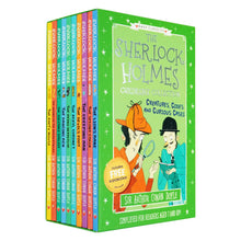 Load image into Gallery viewer, The Sherlock Holmes Children’s Collection: Creatures, Codes and Curious Cases 10 Books (Series 3) by Sir Arthur Conan Doyle - Age 9-14 - Paperback