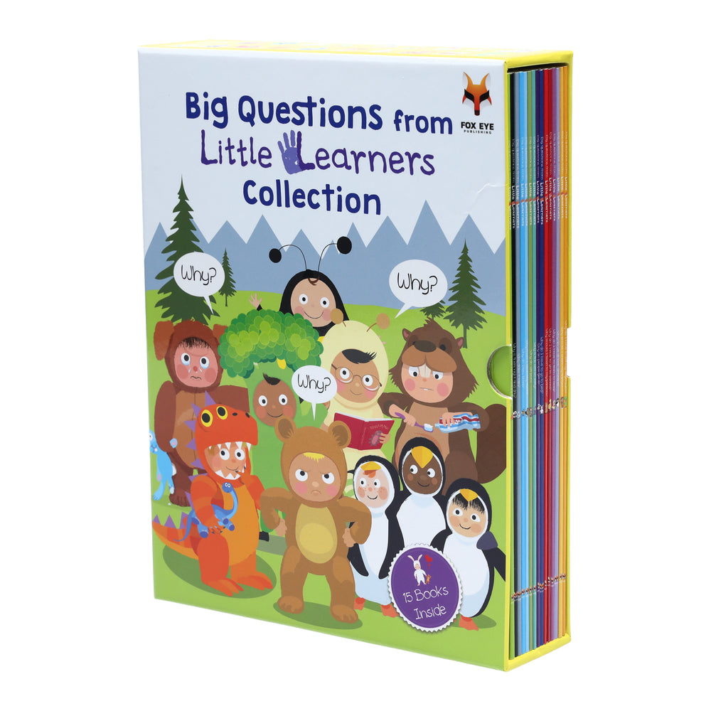 Big Questions from Little Learners 15 Book Collection Box Set  by Simon Couchman - Age 3-5 - Paperback - Bangzo Books Wholesale