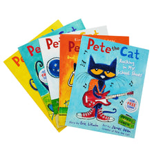 Load image into Gallery viewer, Pete the Cat Series By Eric Litwin, Kimberly Dean and James Dean 5 Books Collection Set - Ages 3-5 - Paperback
