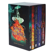 Load image into Gallery viewer, Discworld by Terry Pratchett: Enter the Discworld 5 Books Box Set - Fiction - Paperback