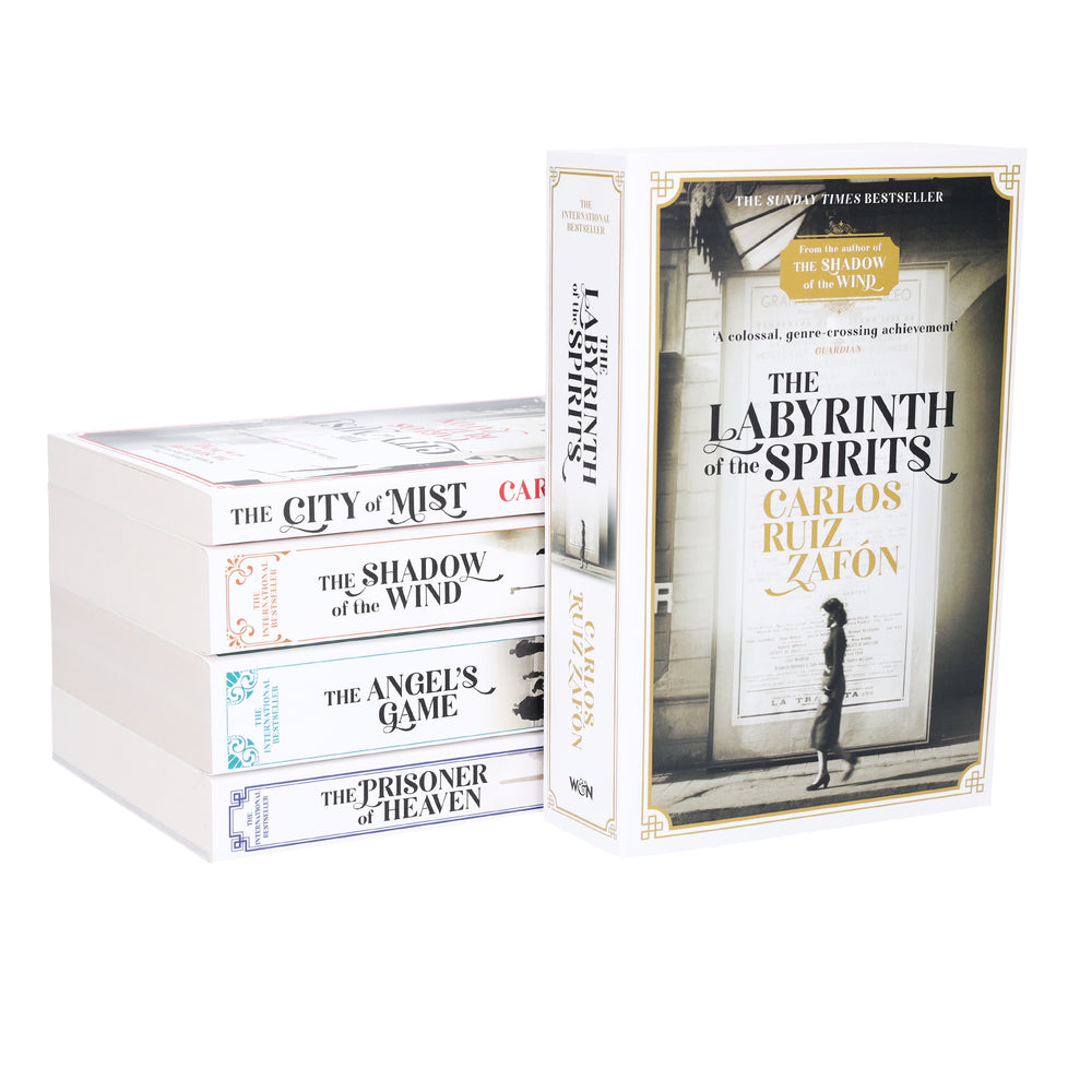 The Cemetery of Forgotten Books by Carlos Ruiz Zafon: Books 1-5 Collection Set - Fiction - Paperback - Bangzo Books Wholesale