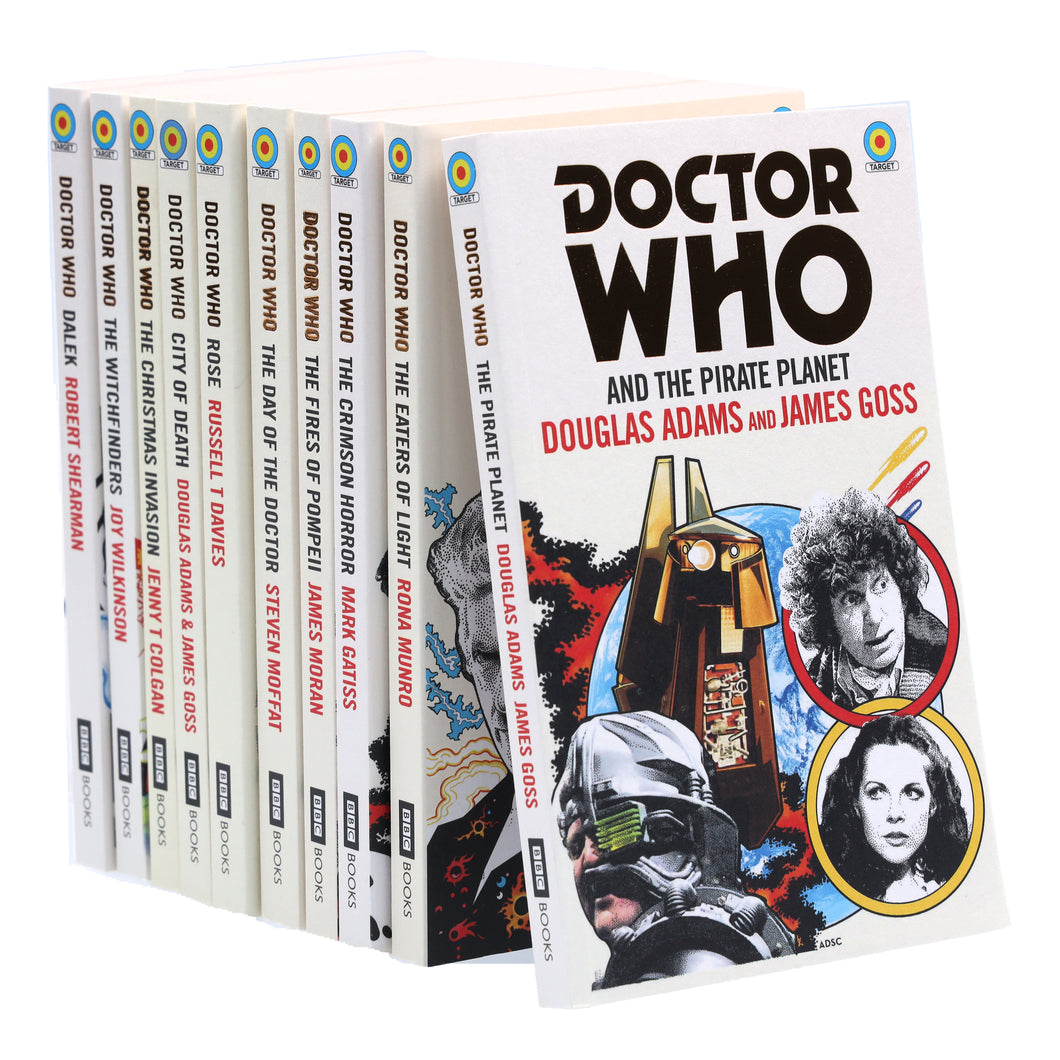 Doctor Who: Target Collection 10 Books Set - Age 13+ - Paperback