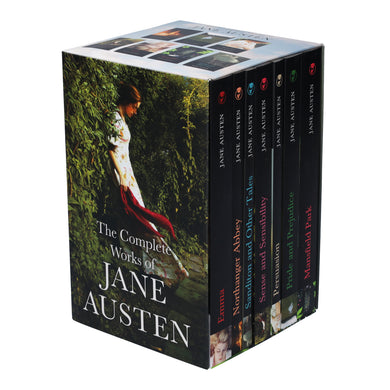 The Complete Works of Jane Austen 7 Books Collection Box Set - Fiction - Paperback