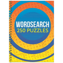 Load image into Gallery viewer, Wordsearch: 250 Puzzles - Non Fiction - Spiral Bound Paperback