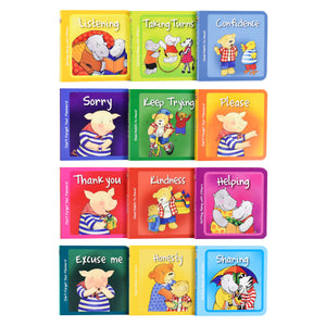 A Case of Good Manners 12 Books by Jenny Feely & Karen Carter - Ages 0-5 - Board Book - Bangzo Books Wholesale