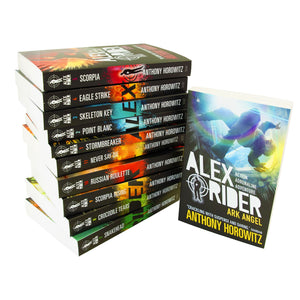 Alex Rider The Complete Missions By by Anthony Horowitz 11 Books Box Set - Ages 9-14 - Paperback