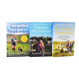 Yorkshire Shepherdess 3 Books Collection By Amanda Owen – Adult - Paperback