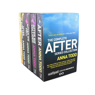 The After Series 5 Books Collection Box Set by Anna Todd - Fiction - Paperback