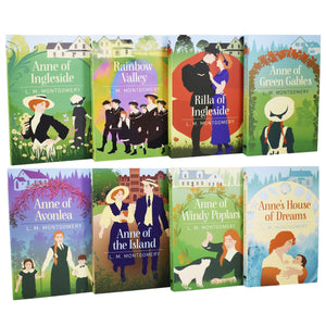 Anne Of Green Gables 8 Books Box Set By L. M. Montgomery - Ages 9-14 - Paperback