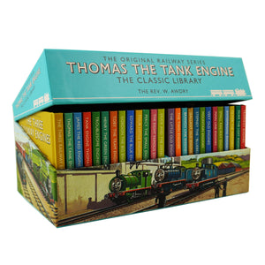 Thomas the Tank Engine: The Classic Library - The Railway Series by The Rev. W. Awdry 26 Books Collection - Ages 5+ - Hardback
