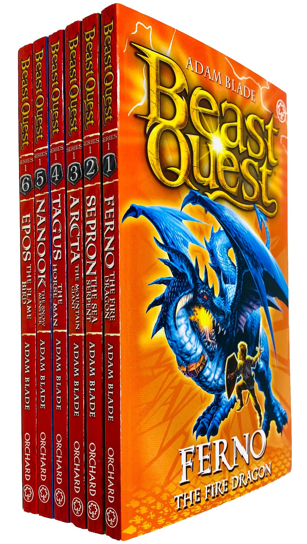 Beast Quest 6 Books Collection Set Series 1 by Adam Blade - Ages 7-9 - Paperback - Bangzo Books Wholesale