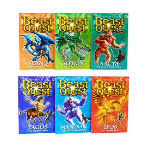 Beast Quest 6 Books Collection Set Series 1 by Adam Blade - Ages 7-9 - Paperback