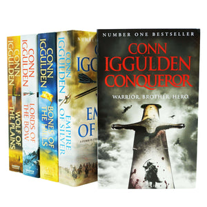 Conn Iggulden Conqueror Series 5 Books Collection - Adult - Paperback - Bangzo Books Wholesale