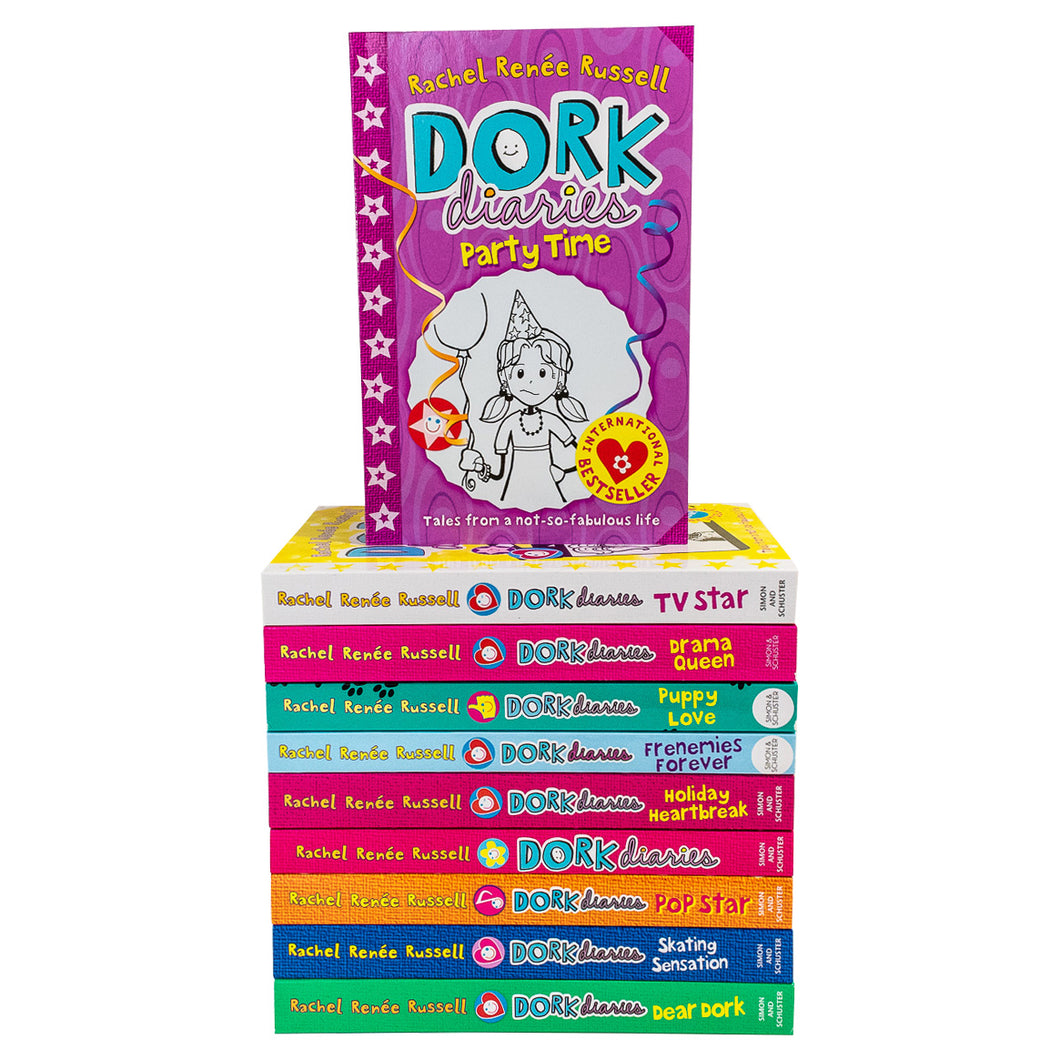 Dork Diaries 10 Books Set 