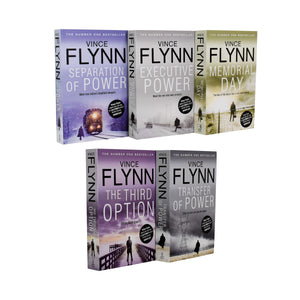 Mitch Rapp Series 5 Books Collection Set By Vince Flynn - Adult - Paperback
