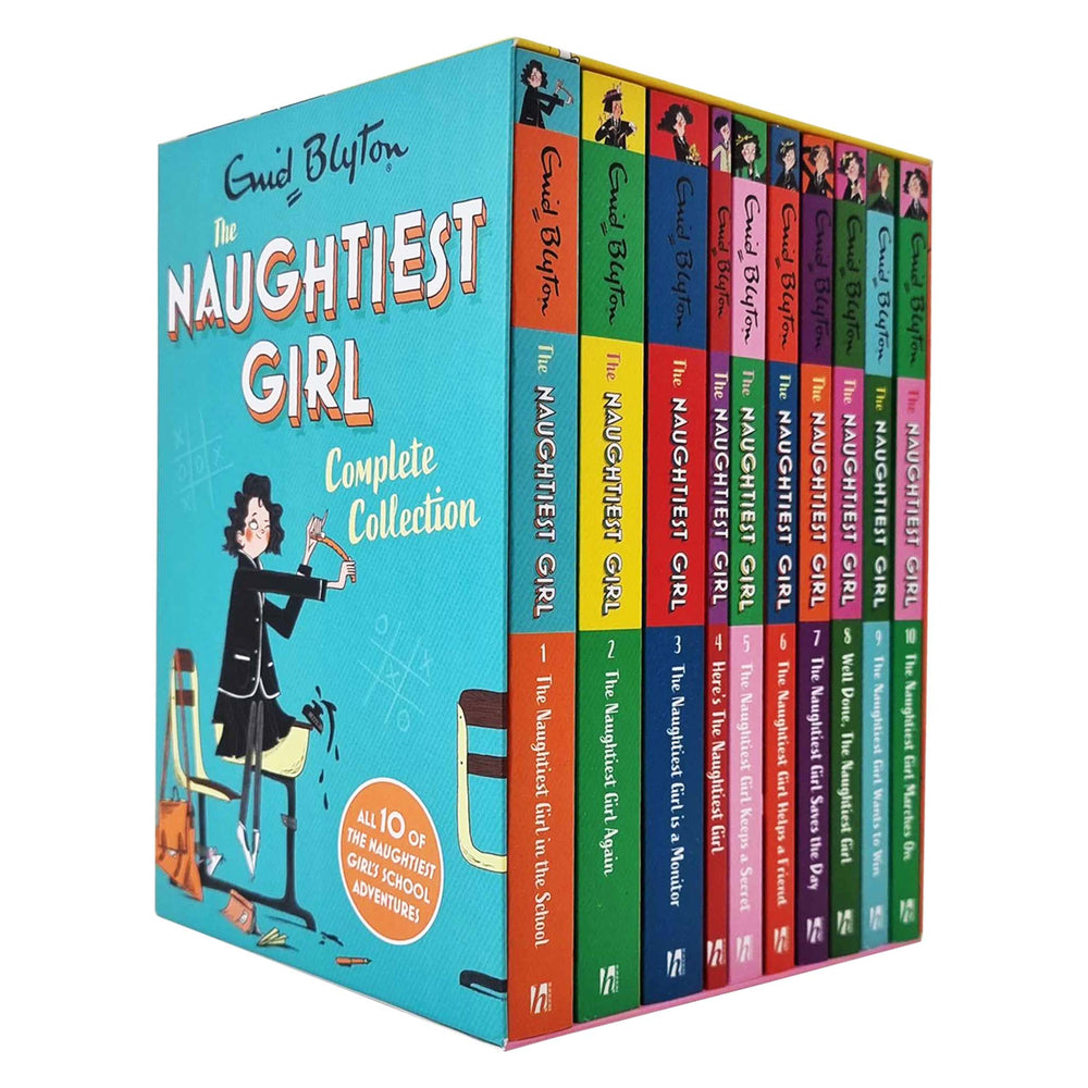 Enid Blyton Naughtiest Girl 10 Book Collection - Age 9-14 - Paperback - Bangzo Books Wholesale