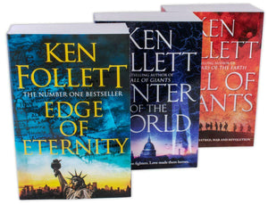 Ken Follett Century Trilogy War Stories Collection 3 Books Set - Bangzo Books Wholesale