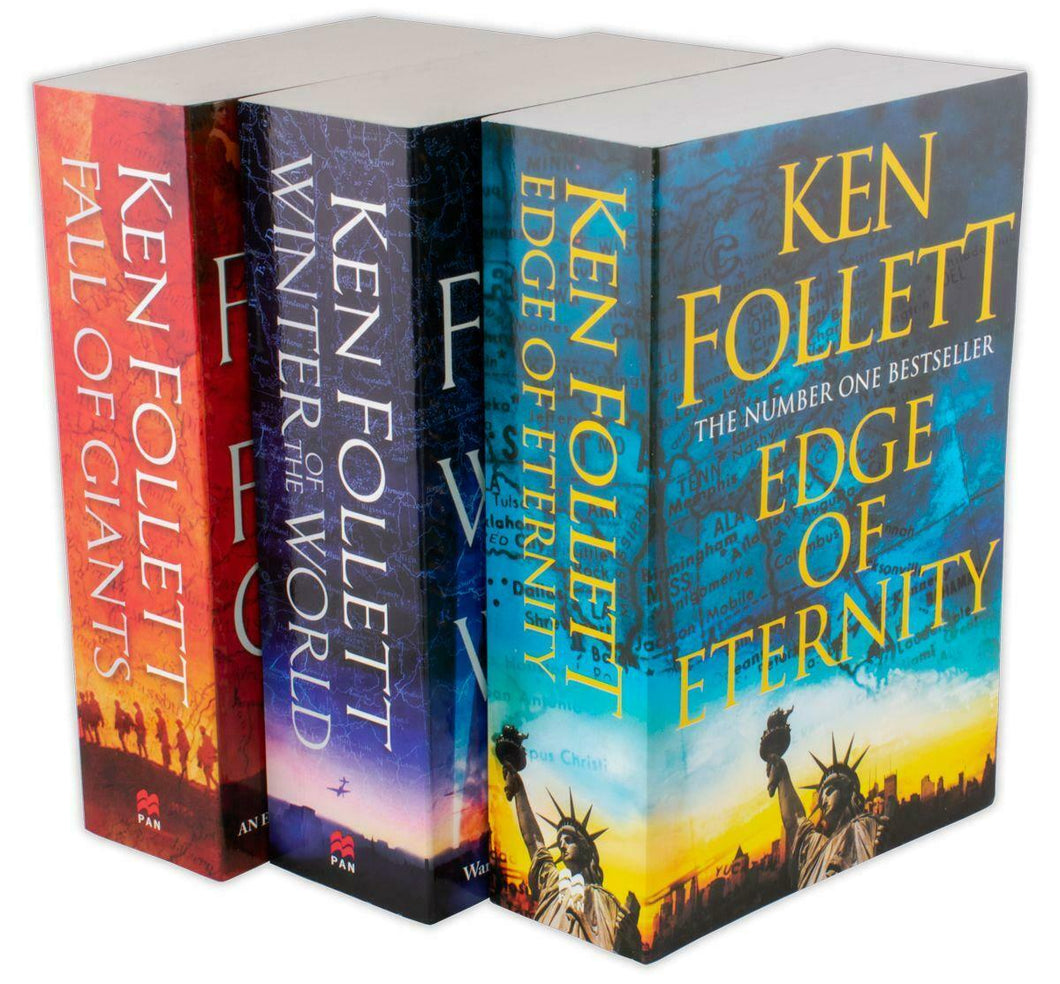 Ken Follett Century Trilogy War Stories Collection 3 Books Set - Bangzo Books Wholesale