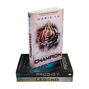 Legend Trilogy Series Collection Marie Lu 3 Books Set 