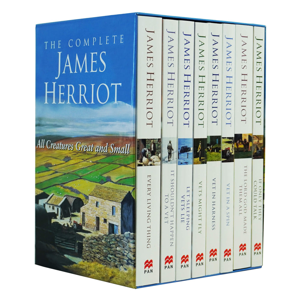 All Creatures Great and Small: The Complete James Herriot 8 Books Box Set - Non-Fiction - Paperback - Bangzo Books Wholesale