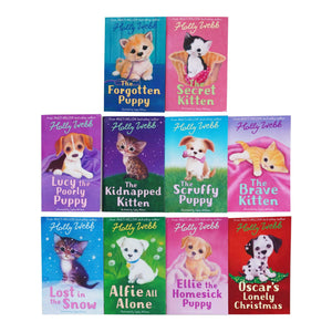 Holly Webb Series 3 - Animal Stories, Pet Rescue Adventure - Puppy and Kitten 10 Books Collection Set (Books 21 To 30) - Age 6 years and up - Paperback - Bangzo Books Wholesale