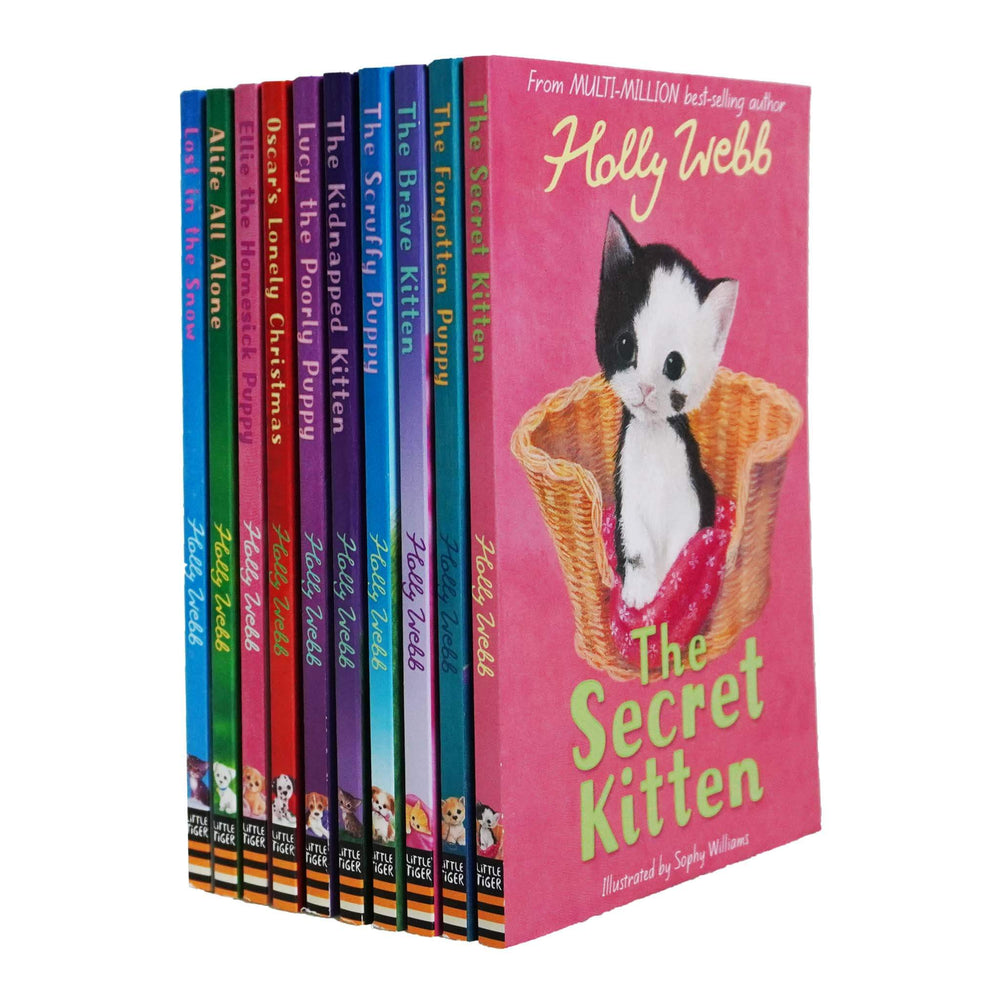 Holly Webb Series 3 - Animal Stories, Pet Rescue Adventure - Puppy and Kitten 10 Books Collection Set (Books 21 To 30) - Age 6 years and up - Paperback - Bangzo Books Wholesale
