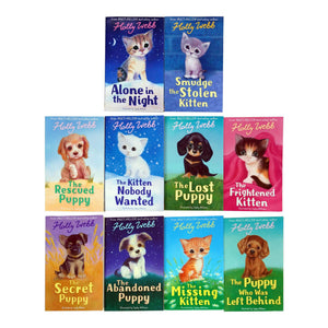 Holly Webb Series 2 - Animal Stories, Pet Rescue Adventure - Puppy and Kitten 10 Books Collection Set (Books 11 To 20) - Age 6 years and up - Paperback - Bangzo Books Wholesale