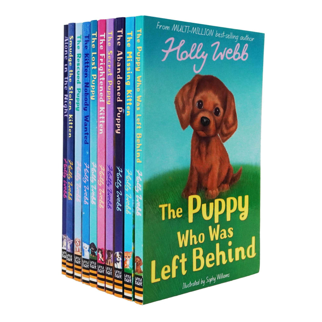 Holly Webb Series 2 - Animal Stories, Pet Rescue Adventure - Puppy and Kitten 10 Books Collection Set (Books 11 To 20) - Age 6 years and up - Paperback - Bangzo Books Wholesale