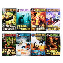 Load image into Gallery viewer, Bear Grylls Mission Survival Collection 8 Books Set - Ages 9-14 - Paperback